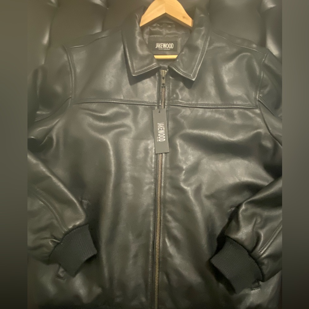 Butter Soft Leather Baseball Jacket